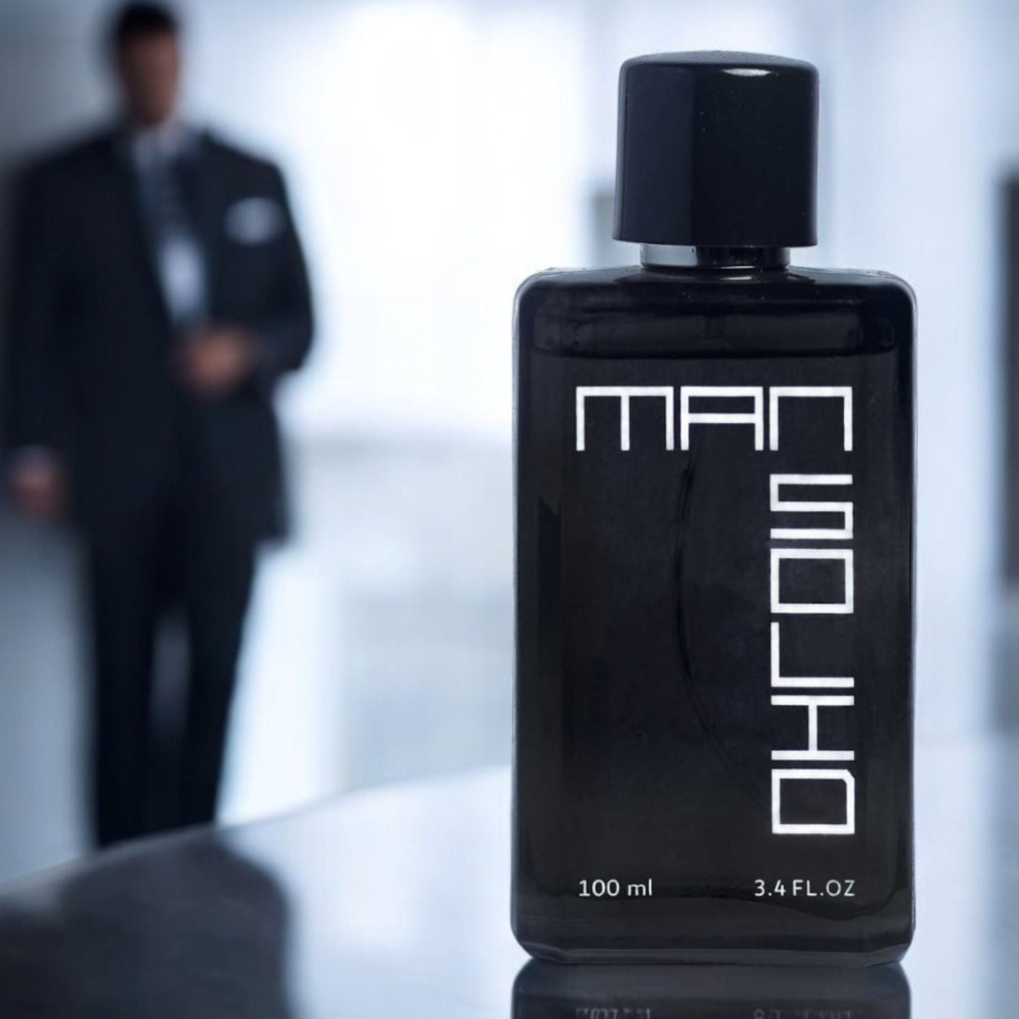 Man-Solid Black Official |An Aquatic and Fresh Citrus Blend | An ultimate official Eau de Parfum - 100 ml  (For Men)